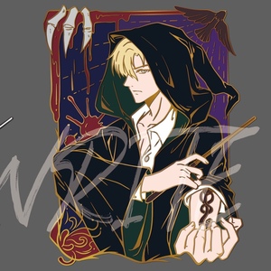 全款预售 食死徒德拉科dm金属徽章哈利波特电影胸针同人周边hppin