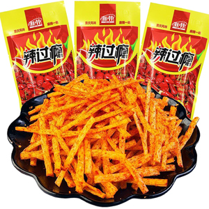 新林辣过瘾湖南辣条麻辣辣条米线辣条8090后儿时怀旧零食大礼包