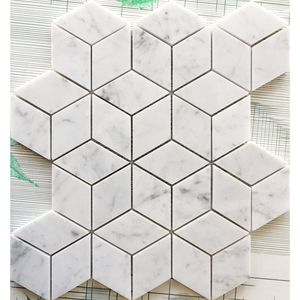 大理石菱形拼砖