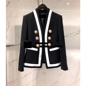 巴尔曼宫廷风名媛小香风帅气外套西装女时髦洋气深圳南油高端女装