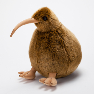 仿真奇异鸟公仔新西兰国鸟几维鸟丑丑鸟毛绒玩具可爱小鸟布艺玩偶