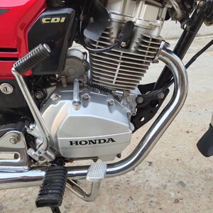 五羊本田125摩托车发动机总成cg顶杆链条机150两轮三轮车用发动机