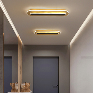 长条led过道灯走廊灯简约现代创意走道灯衣帽间北欧风阳台吸顶灯