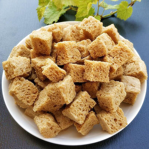 烤麸干面筋干货凉皮专用火锅食材家用商用素肉面藕面筋块丁2500g