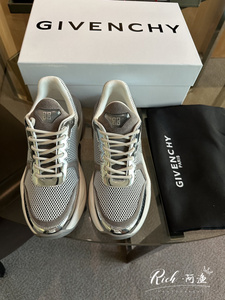 givenchy/纪梵希 新款男士时尚休闲运动鞋字母logo网面厚底男鞋