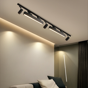 散光轨道灯led射灯服装店直播间不刺眼照明店铺商用导轨补光灯