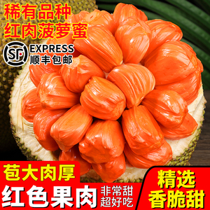 印尼红红肉菠萝蜜当季新鲜水果一整个8-20斤红心波罗蜜香甜脆包邮
