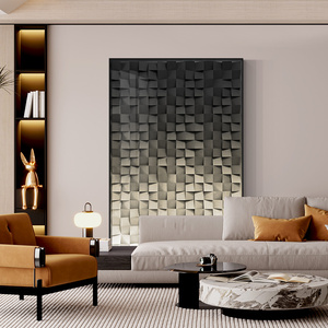 抽象简约渐变高级感入户玄关挂画现代极简客厅沙发背景墙装饰画