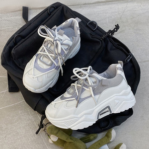 欧洲站老爹鞋女潮ins百搭显脚小2022新款爆款百搭原宿港风运动鞋