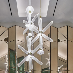 水晶展厅玻璃吊灯
