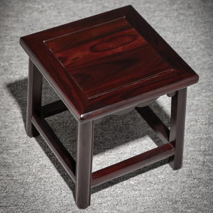 红木小方凳酸枝木家用小凳子成人儿童矮凳换鞋凳实木明式正方板凳