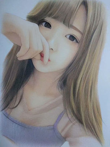 手绘素描画像真人头像转手绘画照片彩铅画代画素描肖像定制画照片