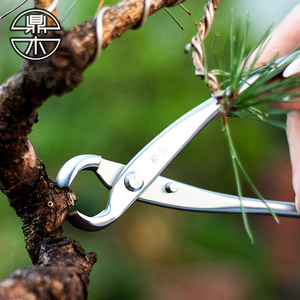 鼎木盆景修剪造型制作专用工具球节剪球形型钳树瘤树节枝剪刀园艺