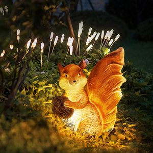 松鼠灯户外卡通灯动物灯园林亮化灯草坪灯饰灯具发光创意灯景观灯