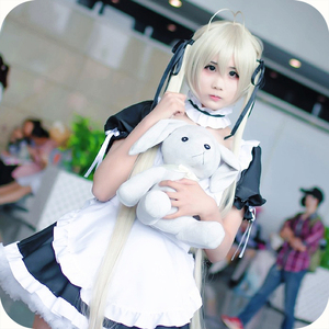 cosplay日版限量 缘之空 悠之空 春日野穹 穹妹的兔子玩偶cos公仔