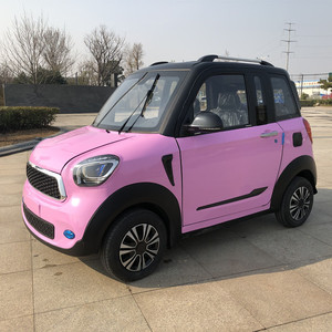 今日阳光同款小型全封闭电动四轮车成人电瓶车接送孩子新能源汽车