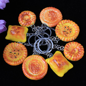 礼物仿真馕饼烤包子钥匙扣钥匙圈小挂饰热新社阿里巴巴为您推荐傣族