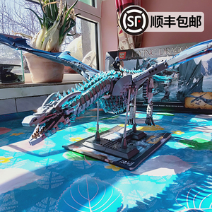 乐高儿童拼装玩具男孩子益智力组装恐龙汽车模型飞机坦克96人付款66