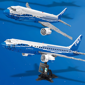 新品乐高积木飞机系列波音787模型大型儿童拼装玩具航空客机男孩