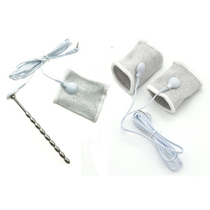 电击配件成人情趣另类阴茎睾丸套阴囊环高潮束缚器sm扩张马眼插棒