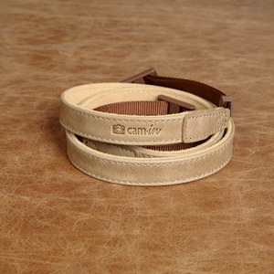 cam-in植鞣牛皮背带适用于富士索尼徕卡微单单反相机肩带2258
