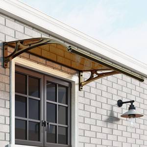 房檐挡雨板雨搭户外庭院门头门口阳台雨棚防雨滴声高层窗户神器专