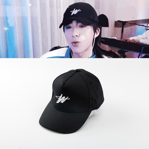 刘宇宁帽子 直播同款鸭舌帽明星棒球帽粉丝应援后援周边男女黑色