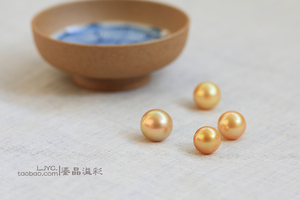 陈湘记 超美色泽大溪地深海金色珍珠 11.5~13.5mm