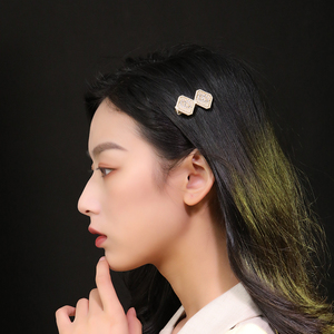 短发夹子百搭