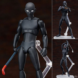 名侦探柯南 sp-089 figma 真犯人 黑衣人 可动盒装手办模型