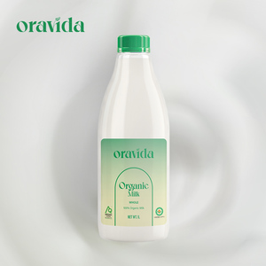 【双重有机认证】兰维乐新西兰空运进口有机巴氏杀菌鲜牛奶1l*2瓶