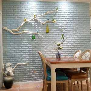 电视背景墙装饰树枝