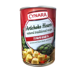 两个以上包邮国产康多洋蓟心罐头390g 6/8pcs粒 洋蓟整芯罐头
