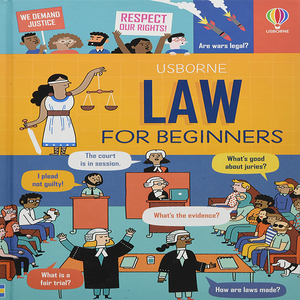 进口英文原版 usborne law for beginners 初学者的法律 10-14岁青山