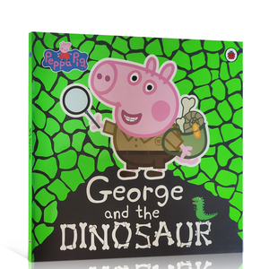 英文原版 Peppa Pig: George and the Dinosaur 粉红猪小妹：乔治和恐龙 儿童启蒙认知绘本 亲子互动阅读书籍图画书 3-6岁进口正版