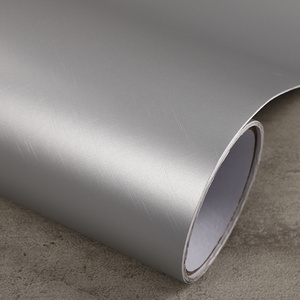 9026人付款天猫电光银冰膜改色膜太空铝银色贴膜汽车拉丝银贴纸哑光碳