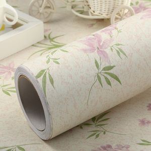 加厚田园墙纸自粘壁纸卧室客厅背景墙纸防水即时贴纸带胶即贴即住
