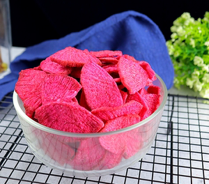 红心萝卜脆片500g脱水即食蔬菜干一斤散装果蔬脆网红零食大包大袋