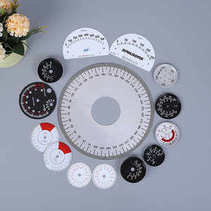 圆形铝表盘.不锈钢刻度.pvc压力表盘