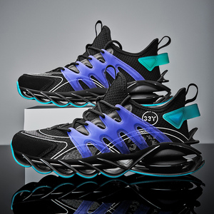 新款老爹鞋男鞋减震莆田刀锋鞋子男潮鞋春炫酷篮球休闲运动鞋男款