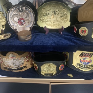 金腰带定制散打格斗跆拳道自由搏击拳击泰拳武林风比赛腰带定制