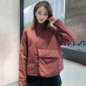 amass女装阿玛施正品代购专柜官网2020秋冬季新款新雪丽棉服外套