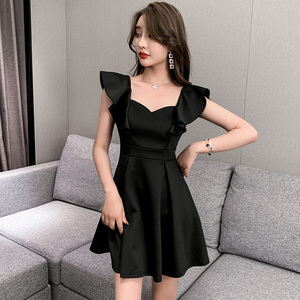 夜店ktv性感连衣裙夜总会短礼服足疗桑拿女装酒吧夜场上班裙子夏