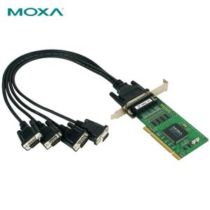 CP-104UL（含线）RS-232  PCI4口 MOXA摩莎多串口卡