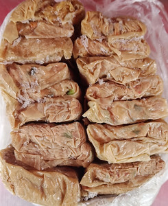 贵州毕节特产 黔西特色小吃 皮包豆腐 豆腐包豆腐一份20个300克