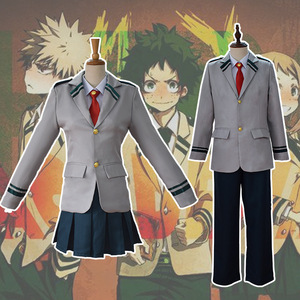 我的英雄学院校服绿谷出久丽日御茶子轰焦冻cosplay动漫服装服饰