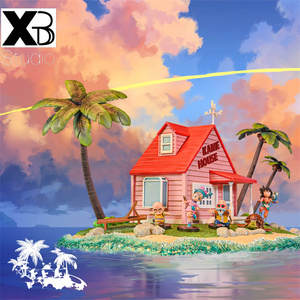 xbd-studio 龟仙人小岛龟仙屋 手办 龙珠超大场景 模型 小雕像 gk
