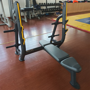 正品RELAX平卧推架豪华商用举重床专业健身房训练器健身器PTT0209