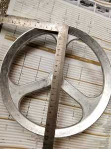 铝带轮大威力皮带轮内径12毫米 可订做其他型号铝带轮电机带轮