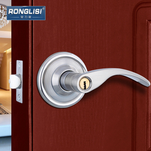 荣力斯 不锈钢球形锁门锁室内卧室房门锁执手锁具纯铜锁芯通用